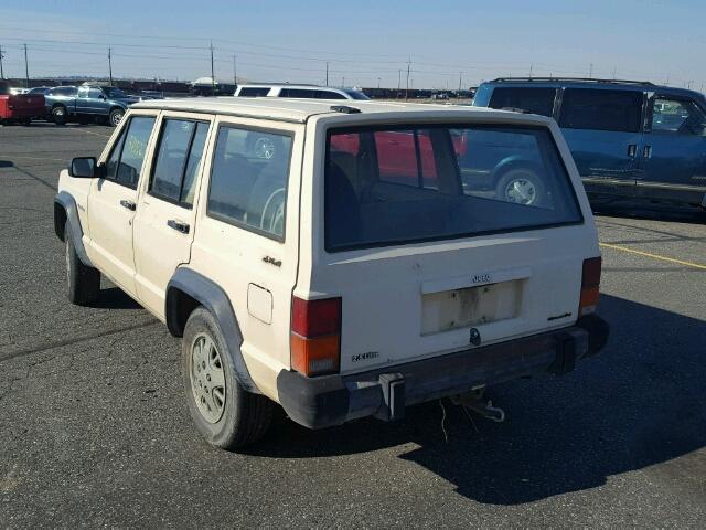 1JCUX7813FT144554 - 1985 JEEP CHEROKEE TAN photo 3