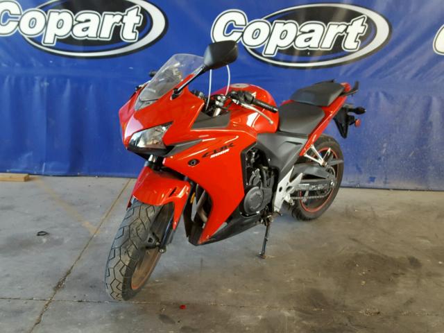 MLHPC4412D5003469 - 2013 HONDA CBR500 R RED photo 2