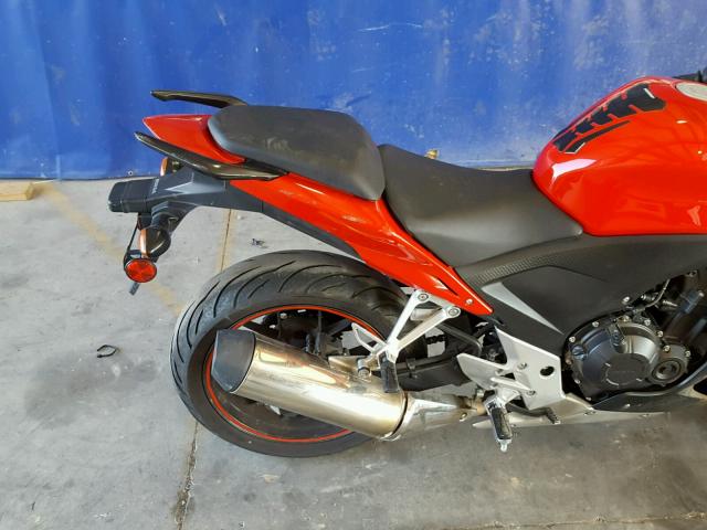 MLHPC4412D5003469 - 2013 HONDA CBR500 R RED photo 6