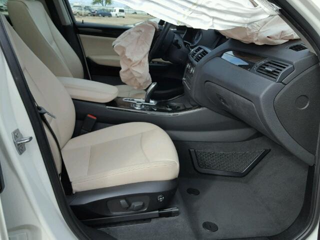 5UXWX9C55D0D04773 - 2013 BMW X3 XDRIVE2 Biały zdjęcie 5