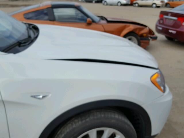 5UXWX9C55D0D04773 - 2013 BMW X3 XDRIVE2 Biały zdjęcie 9