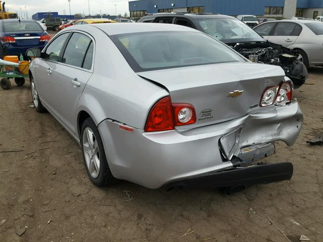 1G1ZA5E01AF278925 - 2010 CHEVROLET MALIBU LS SILVER photo 3