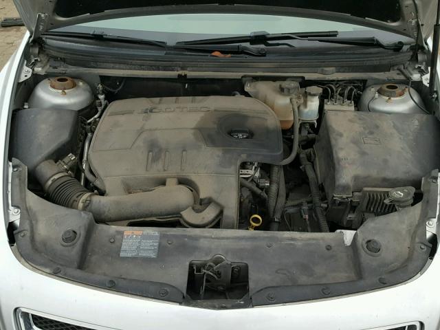 1G1ZA5E01AF278925 - 2010 CHEVROLET MALIBU LS SILVER photo 7