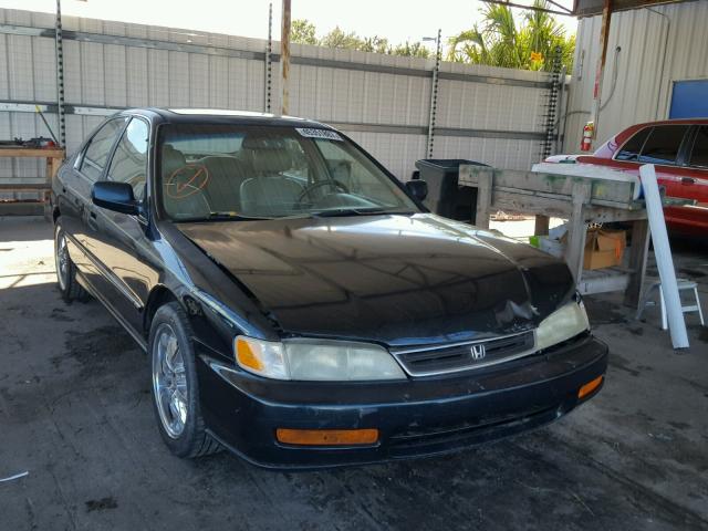 1HGCE6674TA004266 - 1996 HONDA ACCORD EX BLUE photo 1