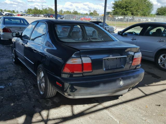 1HGCE6674TA004266 - 1996 HONDA ACCORD EX BLUE photo 3