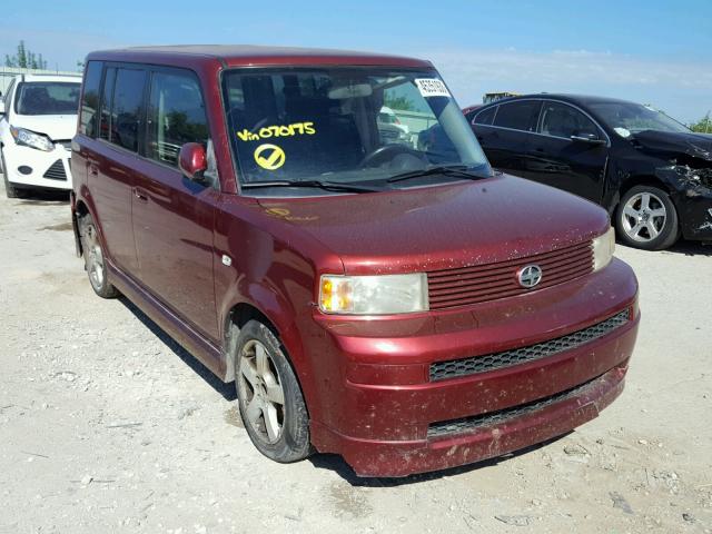 JTLKT324X64070175 - 2006 TOYOTA SCION XB Kastanienbraun Foto 1
