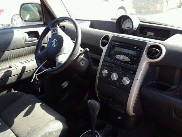 JTLKT324X64070175 - 2006 TOYOTA SCION XB Kastanienbraun Foto 9