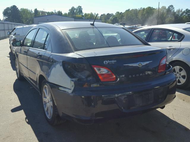 1C3LC56R68N148549 - 2008 CHRYSLER SEBRING TO BLACK photo 3