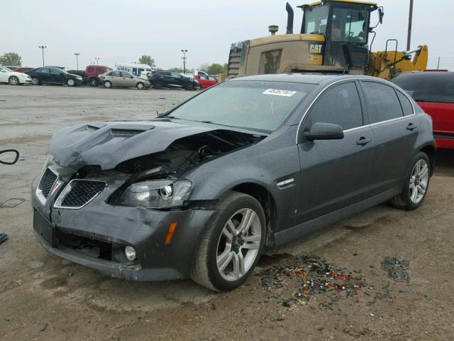 6G2ER57769L191325 - 2009 PONTIAC G8 GRAY photo 2