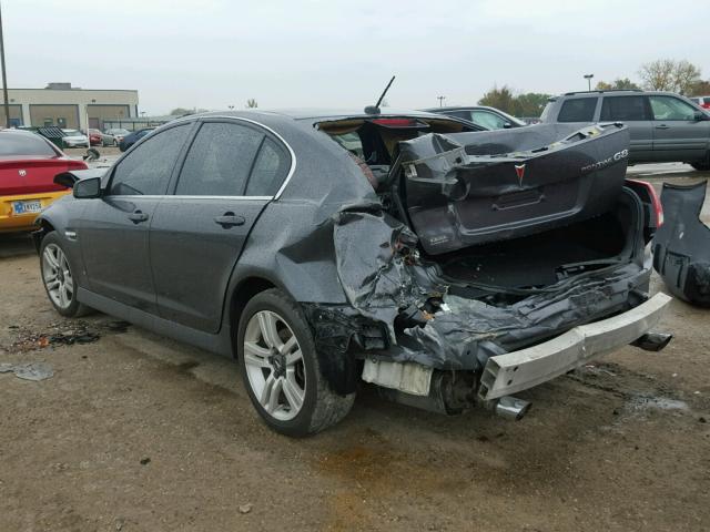 6G2ER57769L191325 - 2009 PONTIAC G8 GRAY photo 3