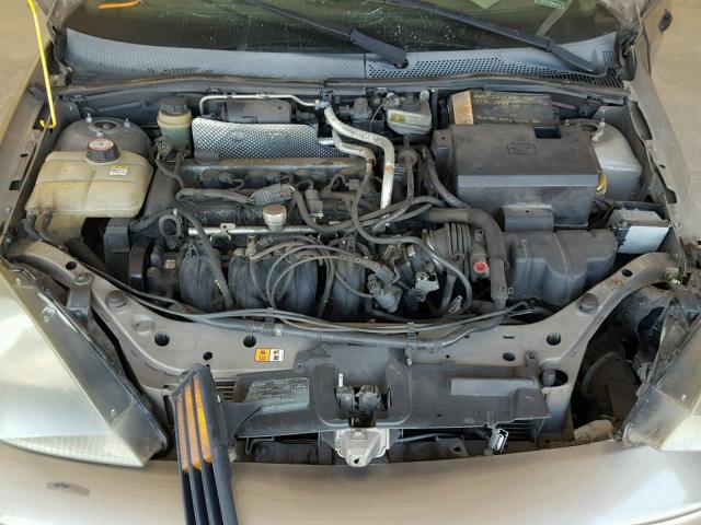 1FAFP38Z94W182235 - 2004 FORD FOCUS ZTS BROWN photo 7