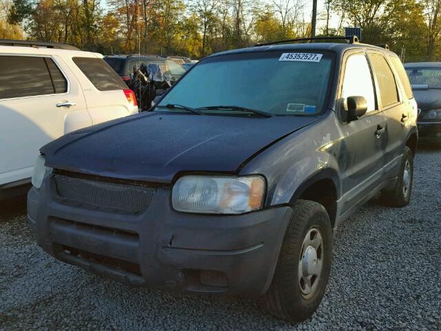 1FMYU02173KB22002 - 2003 FORD ESCAPE XLS BLUE photo 2