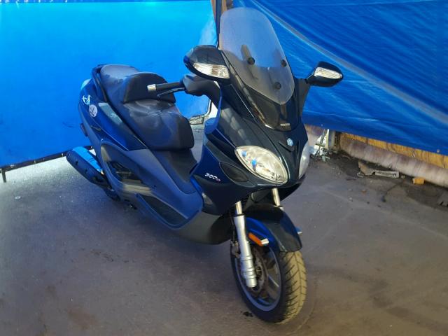 ZAPM270W975001958 - 2007 PIAGGIO X9 EVOLUTI BLUE photo 1