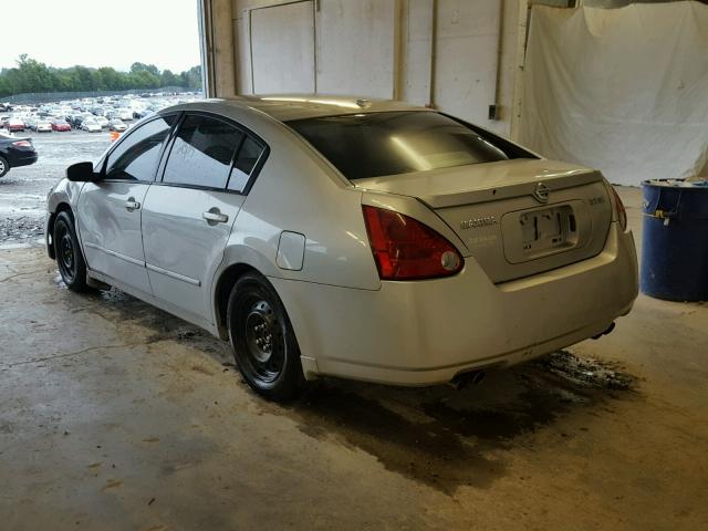 1N4BA41E46C818867 - 2006 NISSAN MAXIMA SE SILVER photo 3