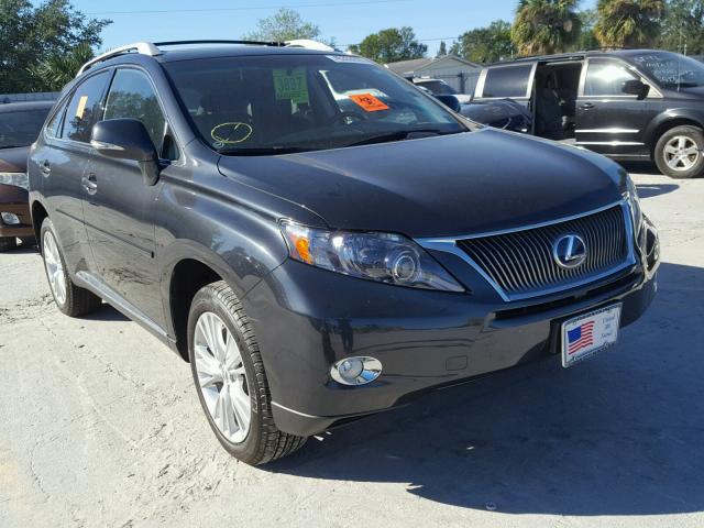 JTJBC1BA9A2412836 - 2010 LEXUS RX CHARCOAL photo 1