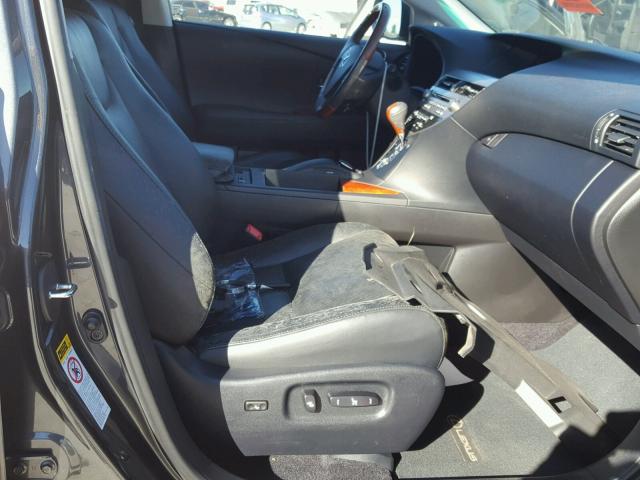 JTJBC1BA9A2412836 - 2010 LEXUS RX CHARCOAL photo 5