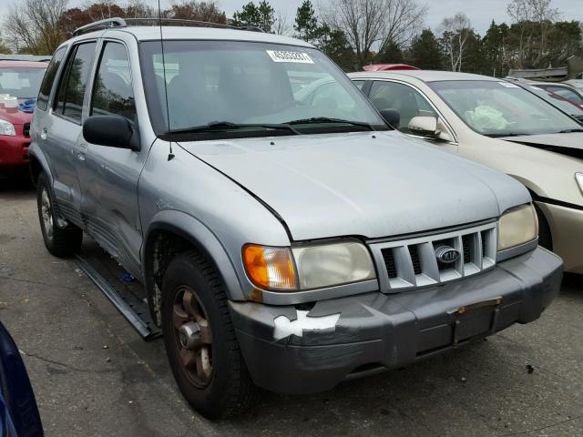 KNDJA723325142852 - 2002 KIA SPORTAGE SILVER photo 1