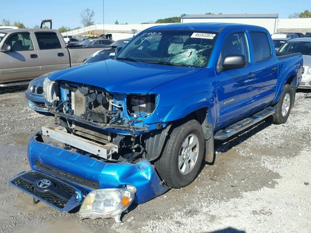 3TMJU4GN4BM118845 - 2011 TOYOTA TACOMA BLUE photo 2