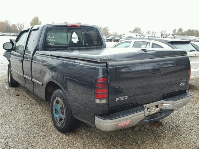 1FTDX1762VNB22821 - 1997 FORD F150 BLACK photo 3