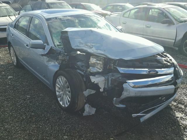 3FADP0L35AR263594 - 2010 FORD FUSION BLUE photo 1