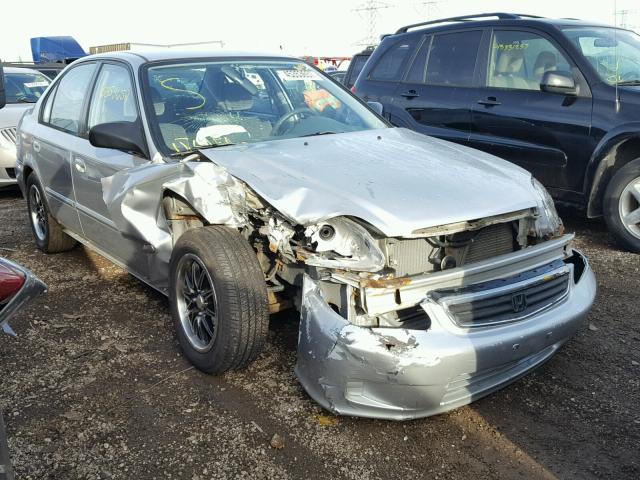 2HGEJ6618YH597459 - 2000 HONDA CIVIC SILVER photo 1