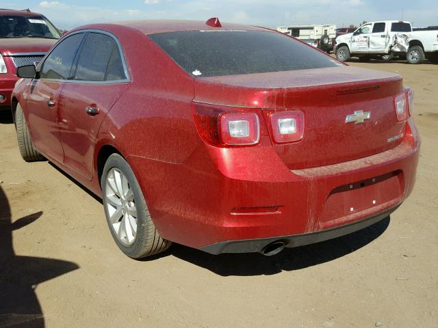1G11H5SA5DF180541 - 2013 CHEVROLET MALIBU LTZ 红色 照片 3