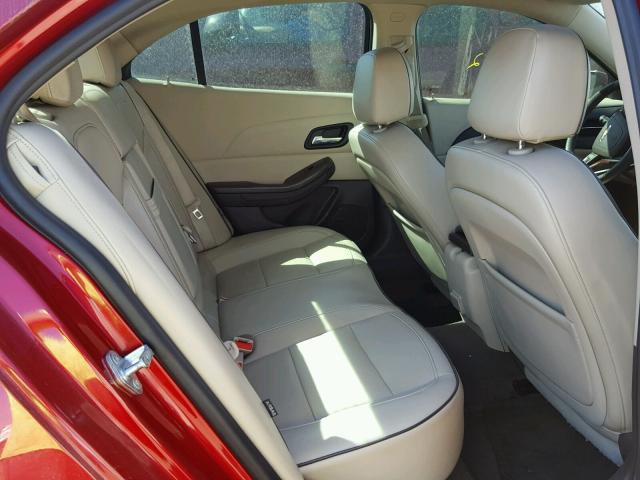 1G11H5SA5DF180541 - 2013 CHEVROLET MALIBU LTZ 红色 照片 6