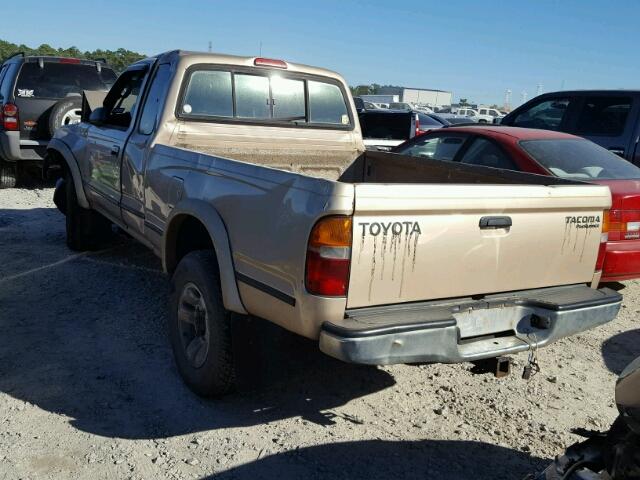 4TASM92N2WZ175831 - 1998 TOYOTA TACOMA XTR GOLD photo 3