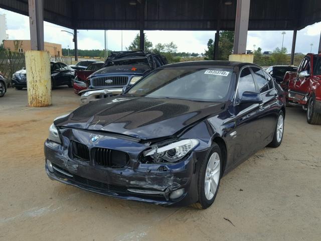 WBAXH5C58CDW09908 - 2012 BMW 528 XI BLUE photo 2