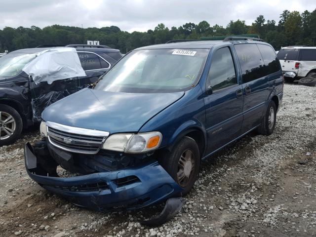 1GNDX13E44D114311 - 2004 CHEVROLET VENTURE LU TURQUOISE photo 2