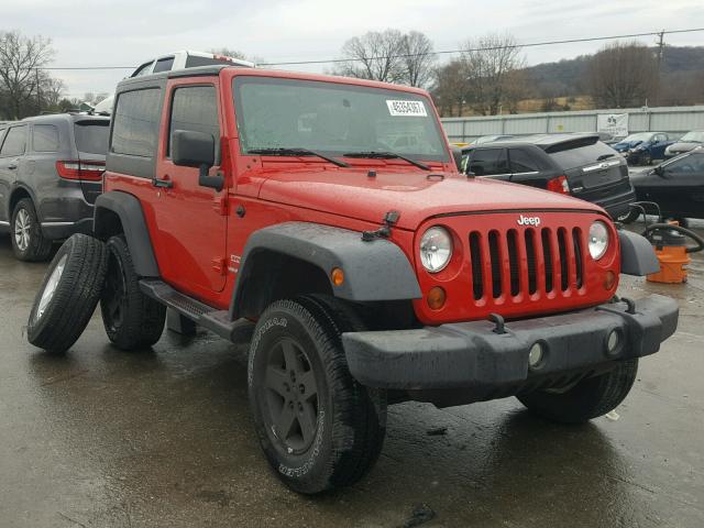 1C4AJWAG8CL246894 - 2012 JEEP WRANGLER S RED photo 1