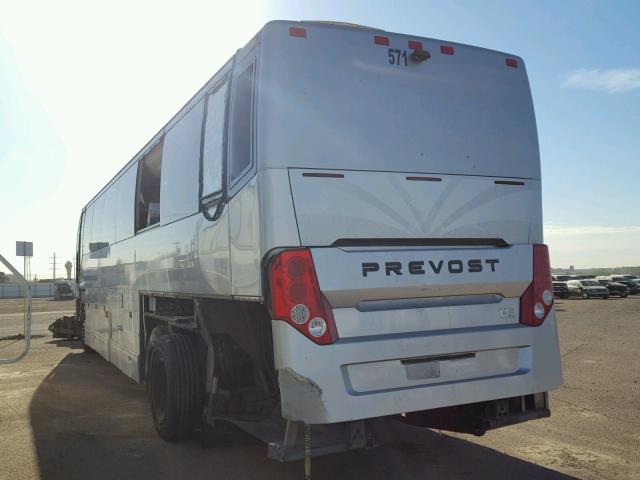 2PCH33495CC711890 - 2012 PREVOST BUS GRAY photo 3