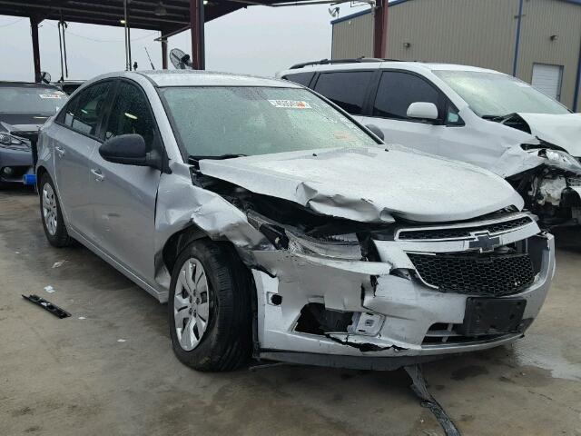 1G1PA5SH1D7243494 - 2013 CHEVROLET CRUZE LS SILVER photo 1