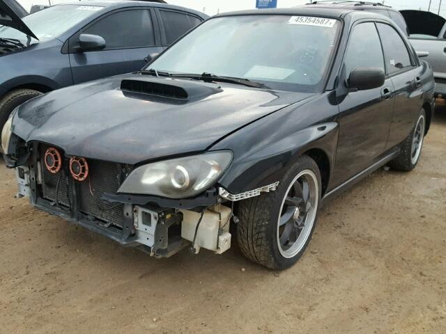 JF1GD79686G506152 - 2006 SUBARU IMPREZA WR BLACK photo 2