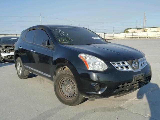 JN8AS5MT2CW292482 - 2012 NISSAN ROGUE S BLACK photo 1