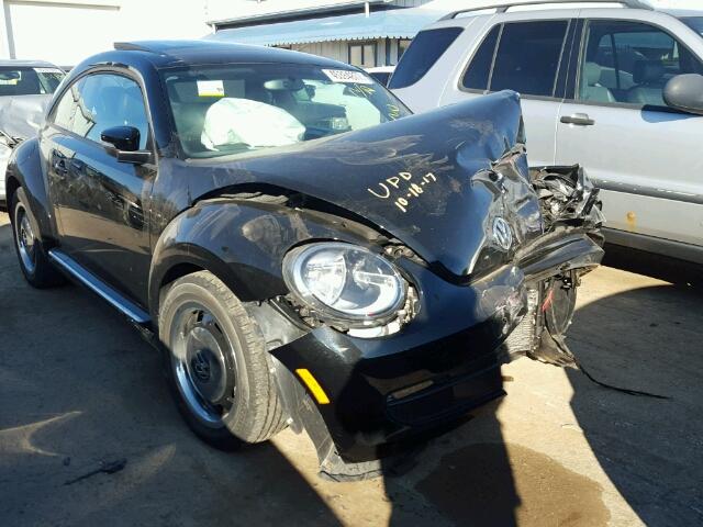 3VWJX7AT1DM605839 - 2013 VOLKSWAGEN BEETLE BLACK photo 1