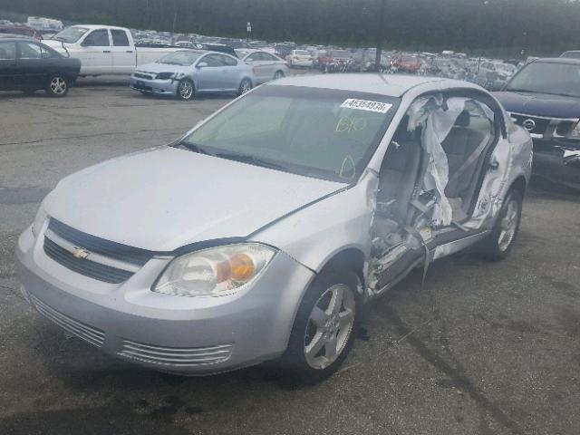 1G1AL58F987131084 - 2008 CHEVROLET COBALT LT SILVER photo 2