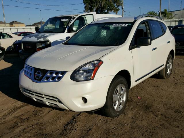 JN8AS5MTXFW659035 - 2015 NISSAN ROGUE SELE WHITE photo 2