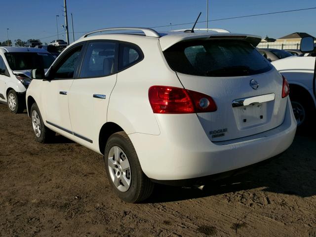 JN8AS5MTXFW659035 - 2015 NISSAN ROGUE SELE WHITE photo 3