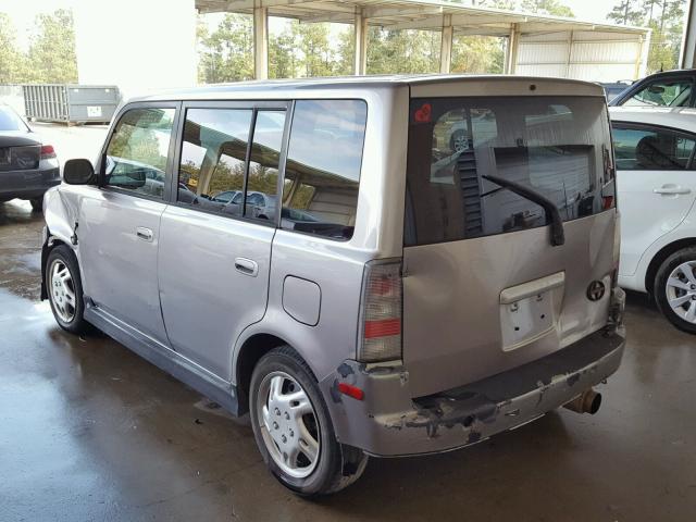 JTLKT324840149705 - 2004 TOYOTA SCION XB 灰色 照片 3