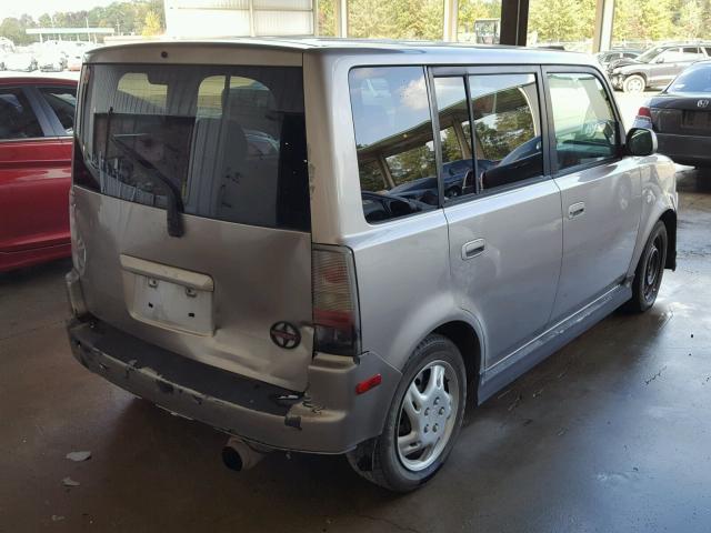 JTLKT324840149705 - 2004 TOYOTA SCION XB 灰色 照片 4