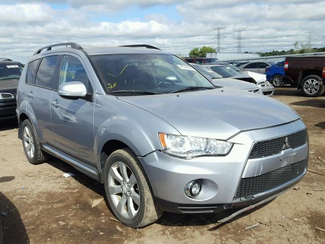 JA4JS4AX8AZ007206 - 2010 MITSUBISHI OUTLANDER SILVER photo 1