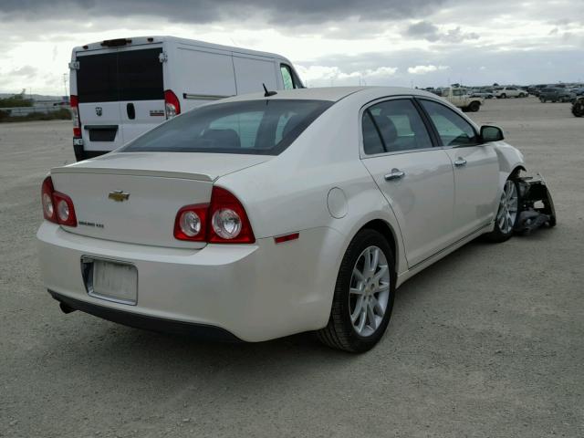 1G1ZE5EB2AF158086 - 2010 CHEVROLET MALIBU LTZ CREAM photo 4