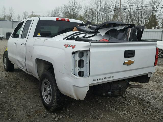 1GCVKNEC6HZ179720 - 2017 CHEVROLET SILVERADO WHITE photo 3