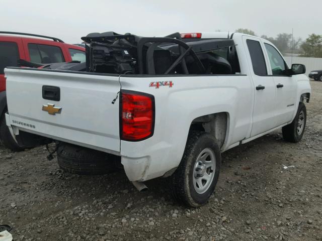 1GCVKNEC6HZ179720 - 2017 CHEVROLET SILVERADO WHITE photo 4