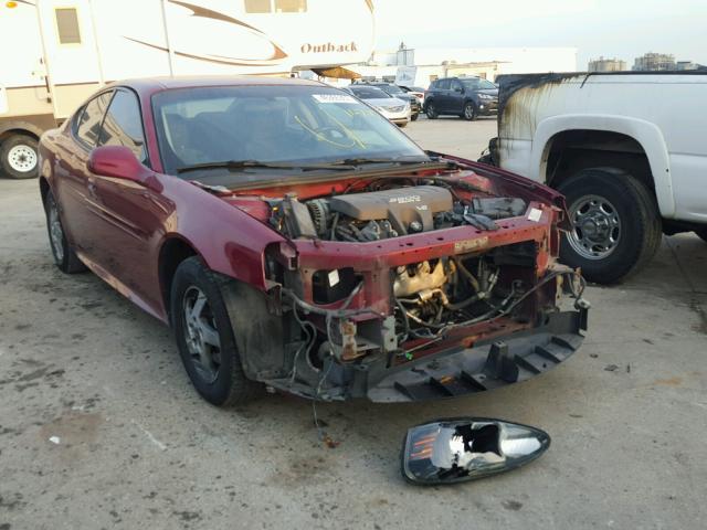 2G2WS522641131755 - 2004 PONTIAC GRAND PRIX MAROON photo 1