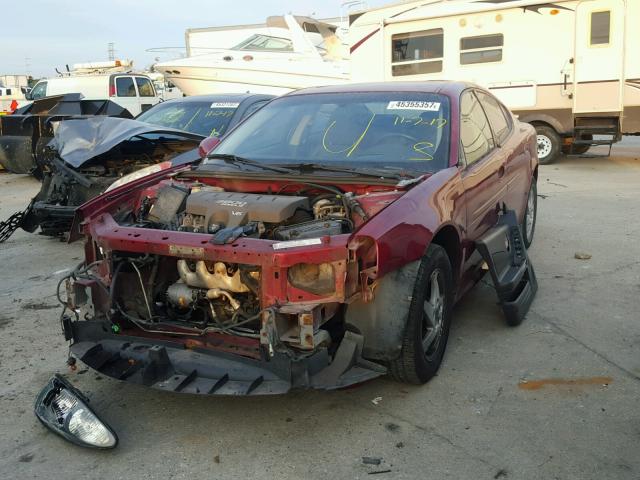 2G2WS522641131755 - 2004 PONTIAC GRAND PRIX MAROON photo 2