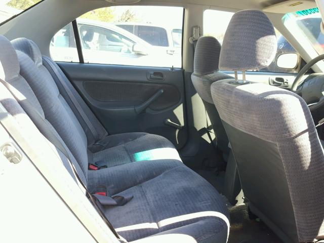 2HGEJ6611YH514745 - 2000 HONDA CIVIC BASE 银色 照片 6