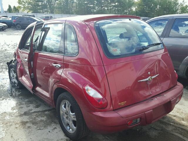 3A4FY48B46T235846 - 2006 CHRYSLER PT CRUISER RED photo 3