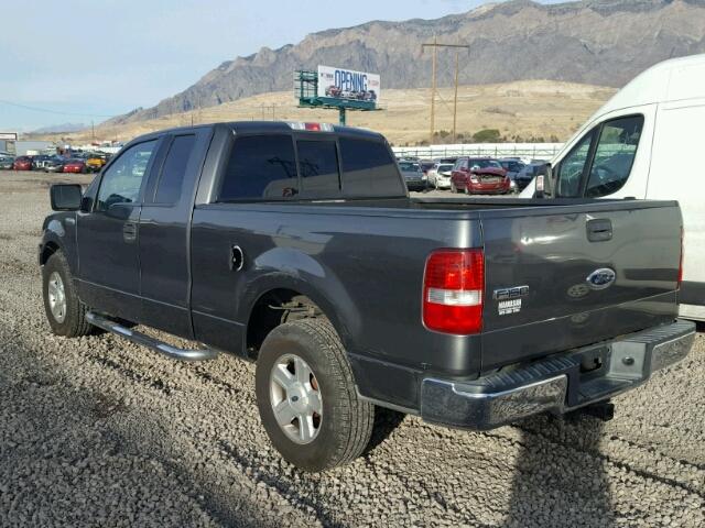 1FTPX12534NA45984 - 2004 FORD F150 GRAY photo 3